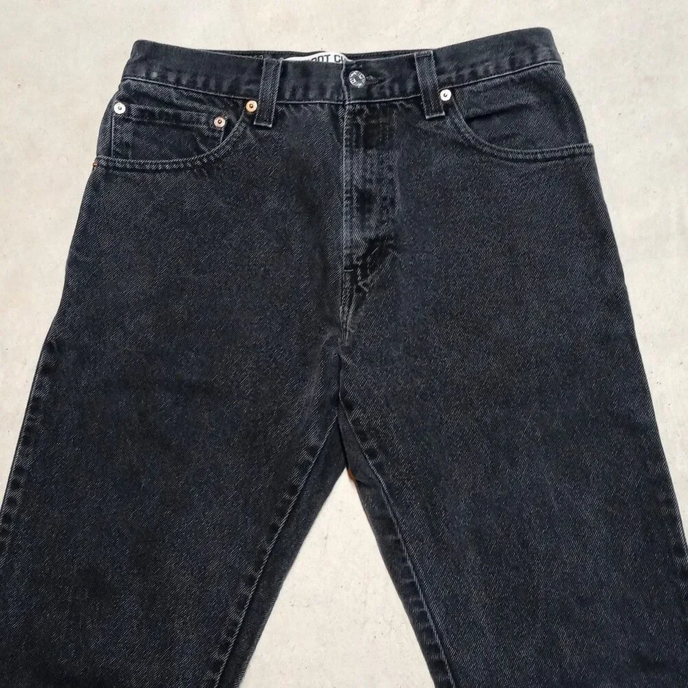 *READ* Vintage Levis 517 Bootcut Jeans Fits 30x34 Black Western Cowboy Y2K